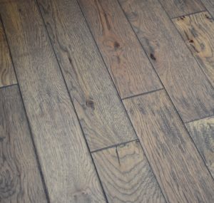 Hand Scraped Hickory Weathered Creek Prefinished Solid wood floors
